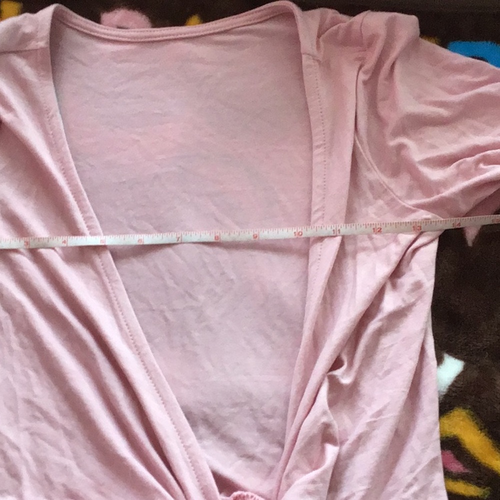 Agnes & Dora pink wrap top XXS - Picture 4 of 4